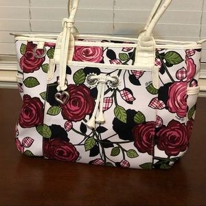Brighton Rose Print Purse